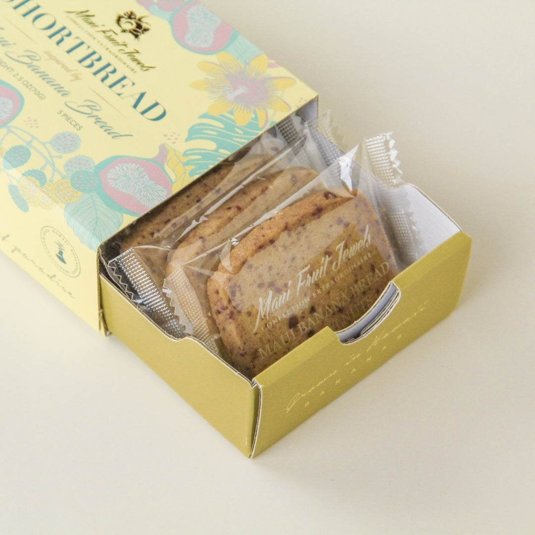 Maui Banana Bread Shortbread (5pc)