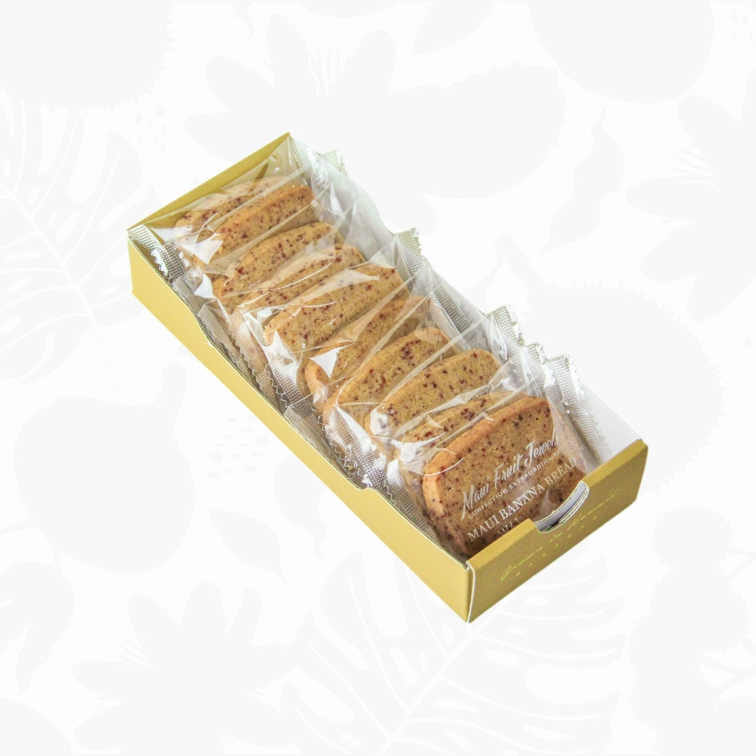 Maui Banana Bread Shortbread (10pc)