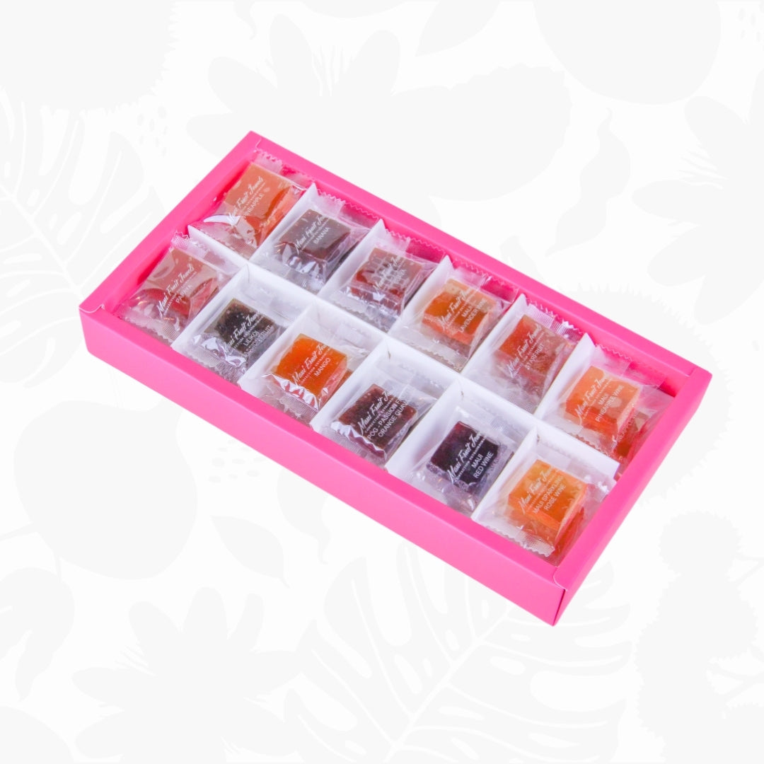 Wailea Collection of Hawaii Fruit & Wine Jellies (24pc)